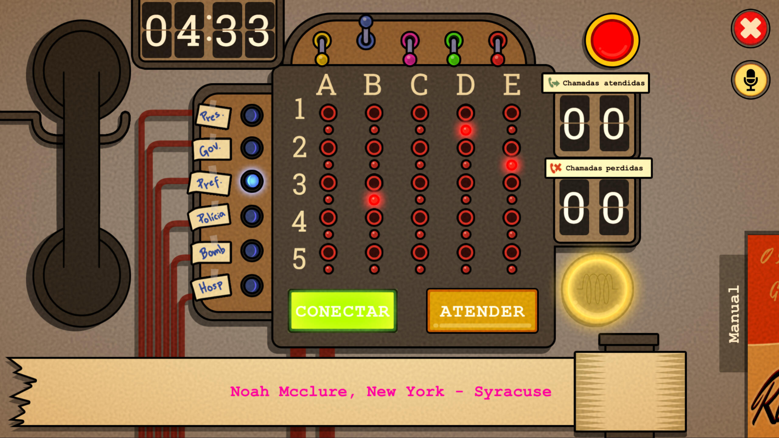 Telefonista - Gameplay