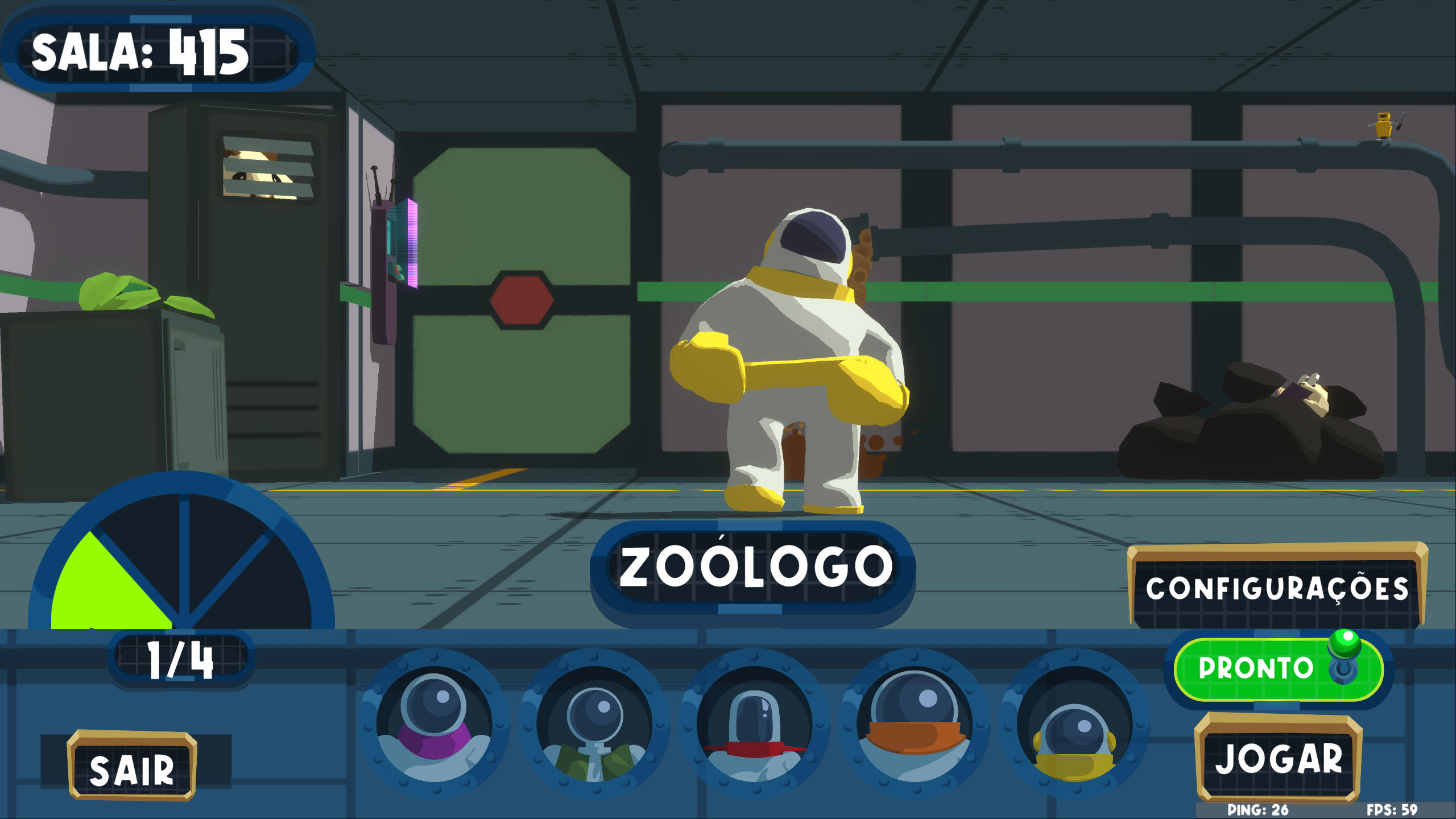 We Need + Modules - Character Select and Lobby