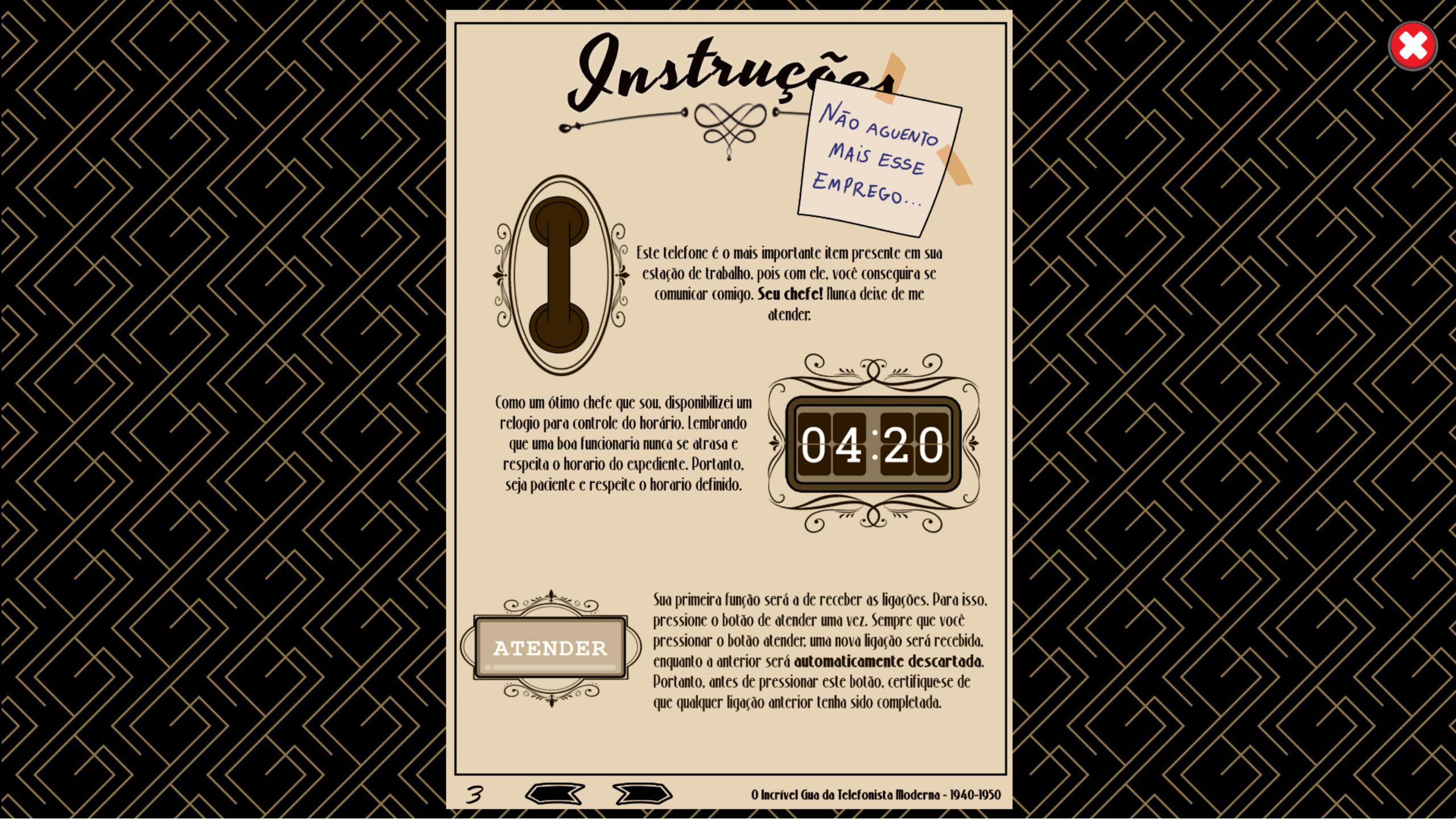 Telefonista - Game Guide